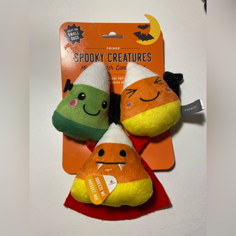 Fringe Spooky Creatures Dog Toys- 3 pack